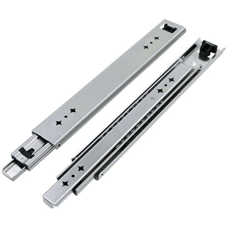 800mm Telescopic Rails For Drawers RVS