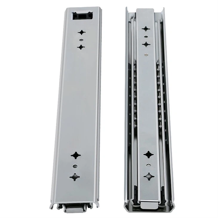 800mm Telescopic Rails For Drawers RVS